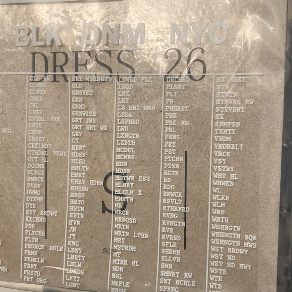 BLKDNM long sleeve dress with leather details - Picture 10 of 14